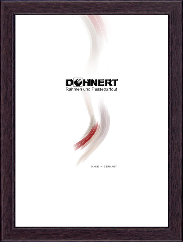 Holzrahmen 140 pflaume dunkel