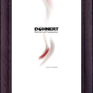 Holzrahmen 231 pflaume dunkel matt
