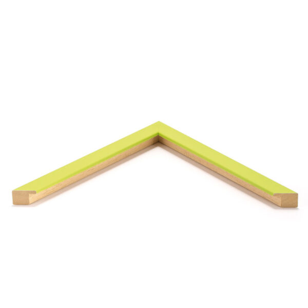 Holzrahmen 117 neongrün – Bild 3