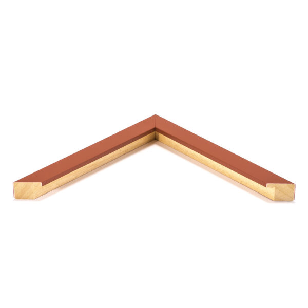 Holzrahmen 217 orange-schwarz – Bild 3