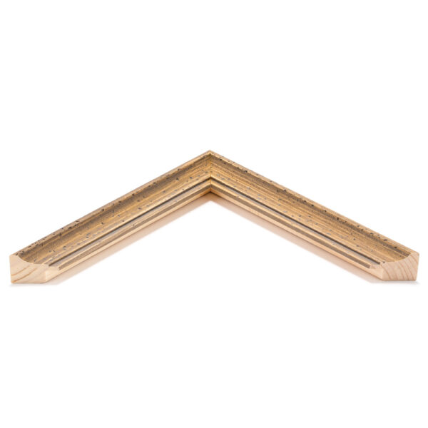 Holzrahmen 248 tabakbraun gekerbt – Bild 3