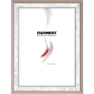 Holzrahmen 13362, silber-natur