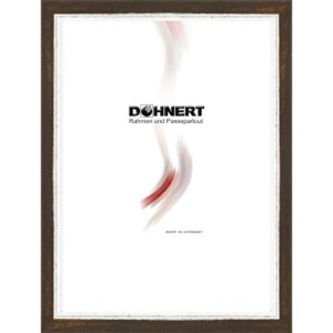Holzrahmen 13800, braun-silber