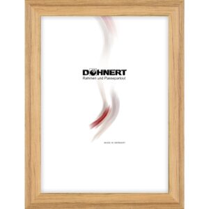 Kunststoffrahmen 15534, natur dunkel