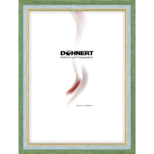 Holzrahmen 16752, olivgrün-gold