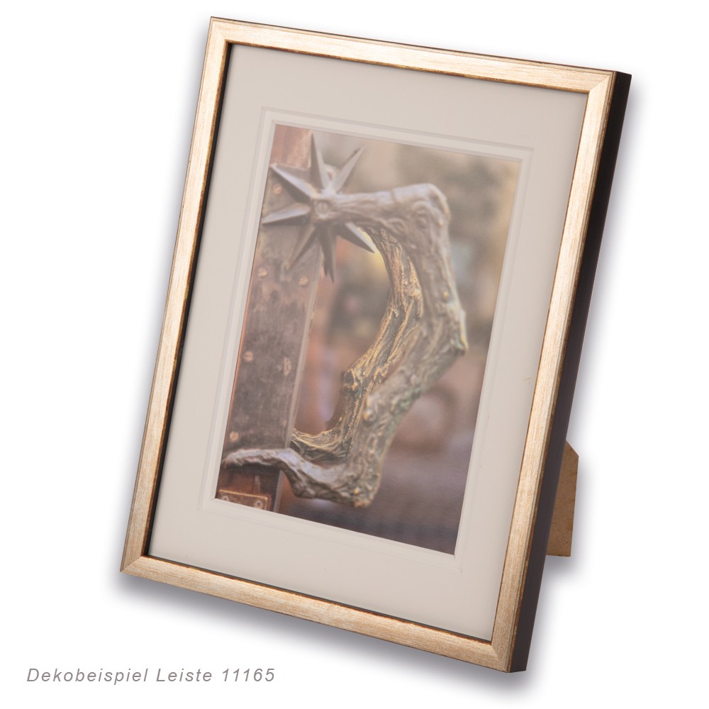 Holzrahmen 11165, altgold-schwarz – Bild 5