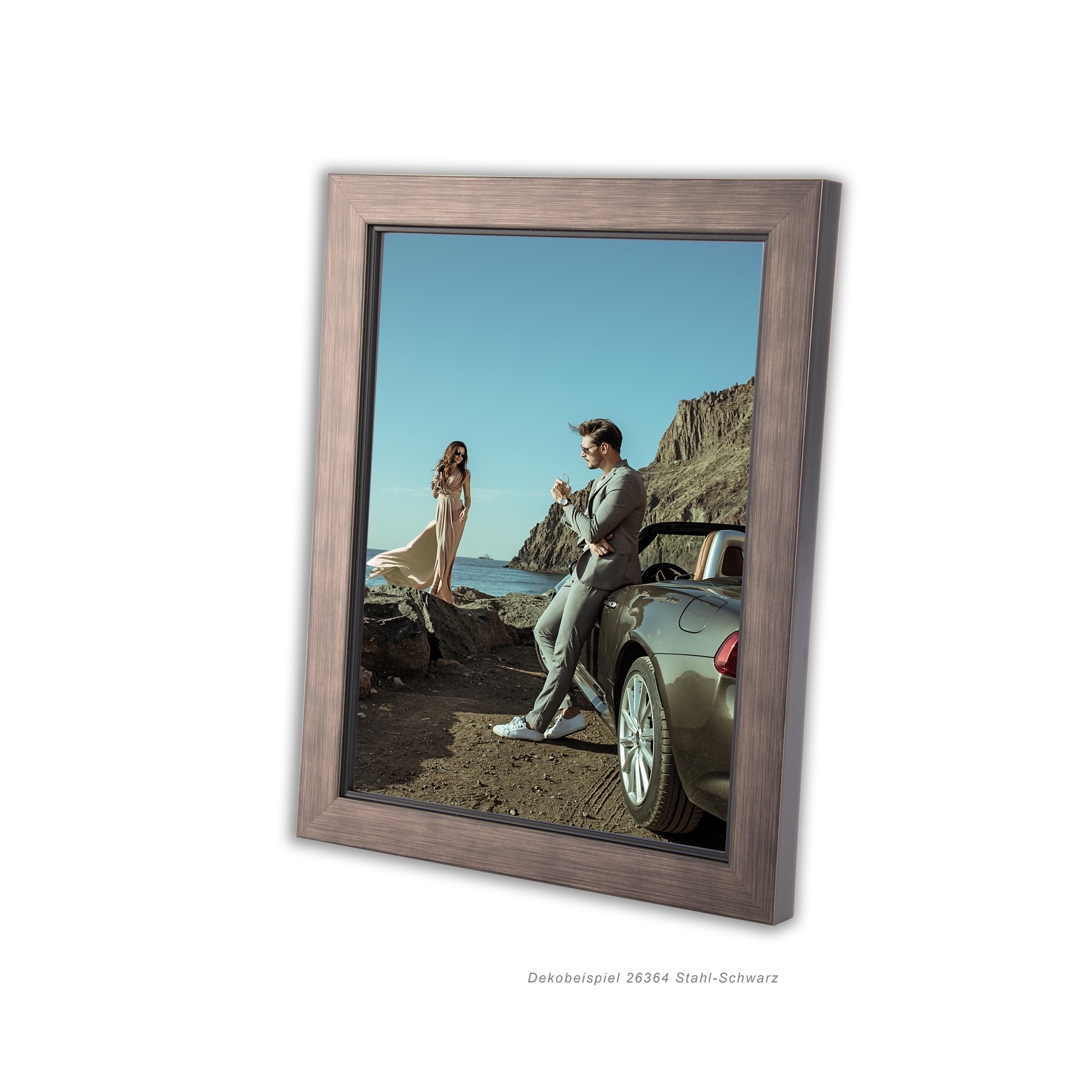 Holzrahmen 26364, stahl-schwarz – Bild 5