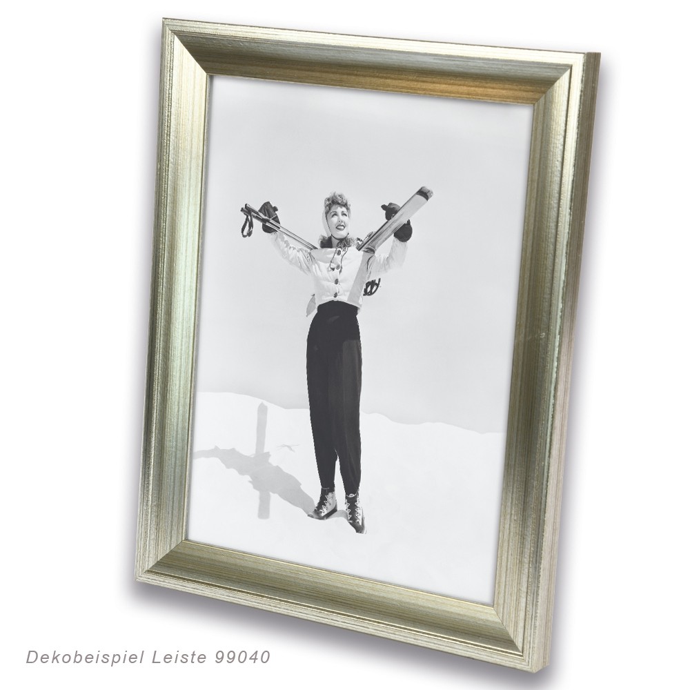 Kunststoffrahmen 99040, silber gebürstet – Bild 4