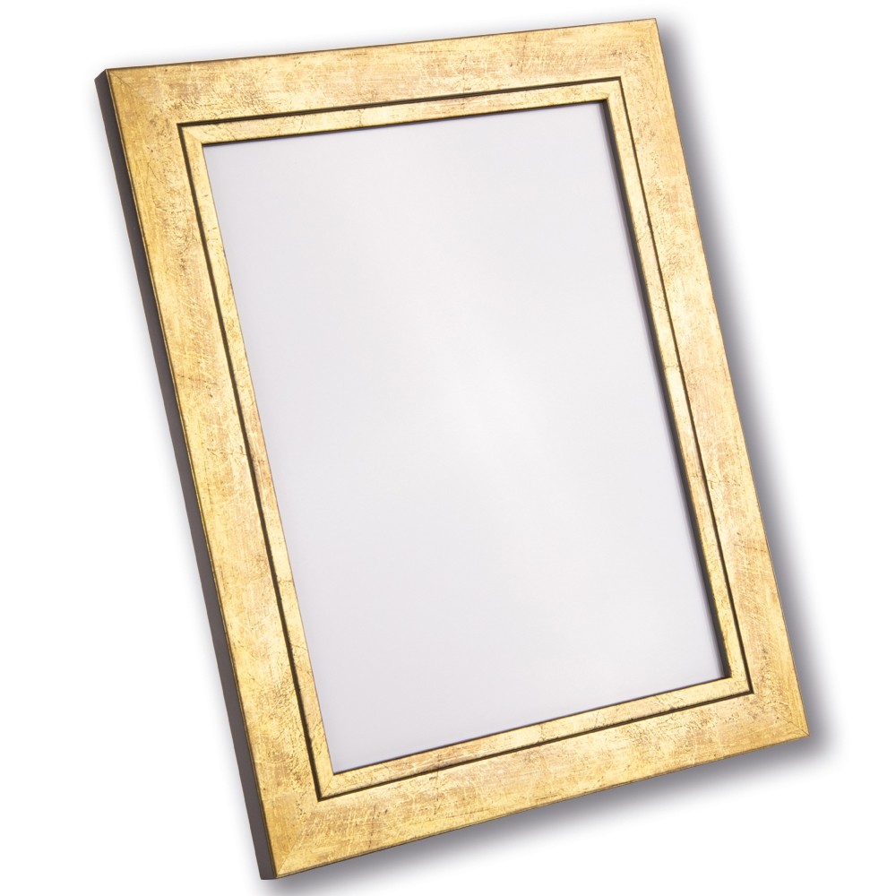 Holzbilderrahmen L916, altgold – Bild 4