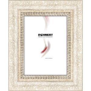 Holzrahmen 50014, wei&szlig;-silber