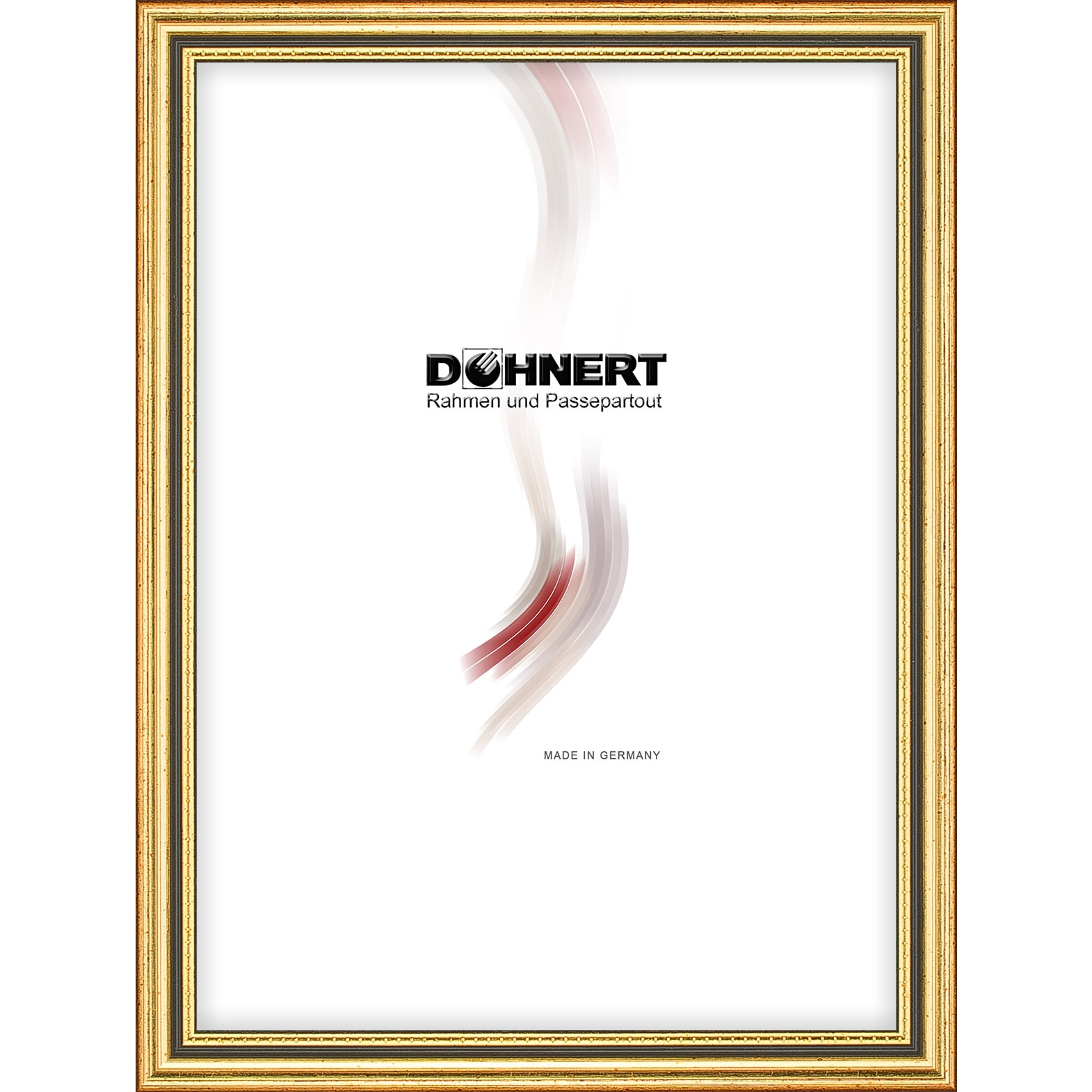 Holzrahmen 10163, gold-grau