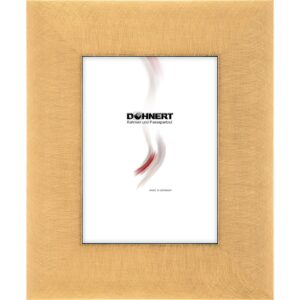 Kunststoffrahmen 10801, helles gold, gebürstet