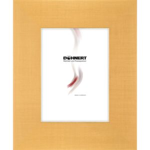 Kunststoffrahmen 10822, gold gebürstet