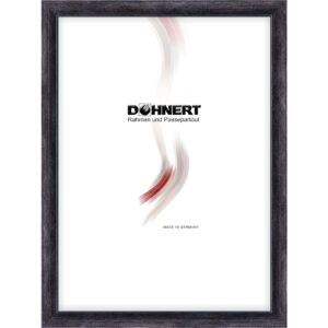 Holzrahmen 11112, schwarz-glanz