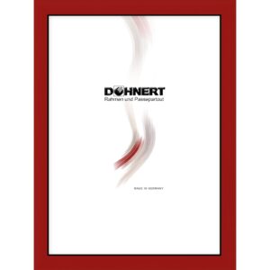 Holzrahmen 11151, rot-schwarz