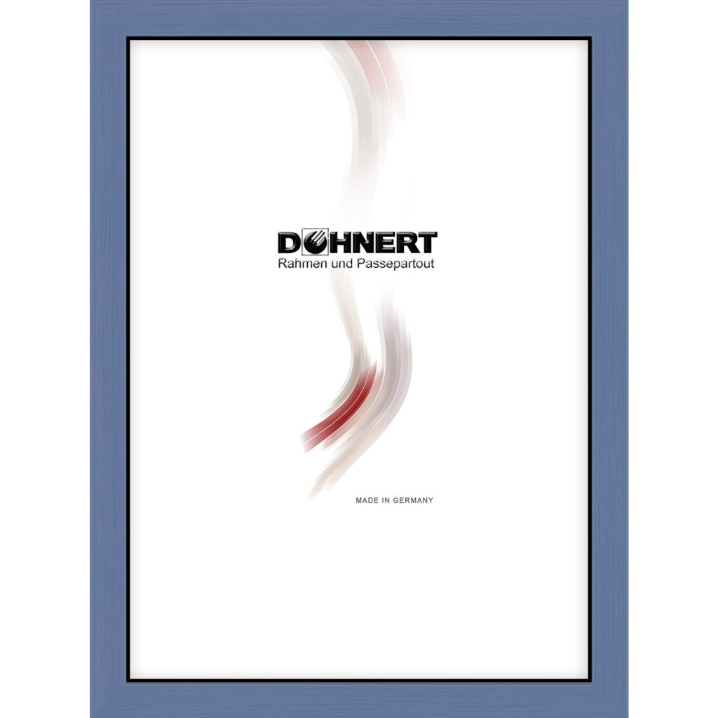 Holzrahmen 11153, blau-schwarz