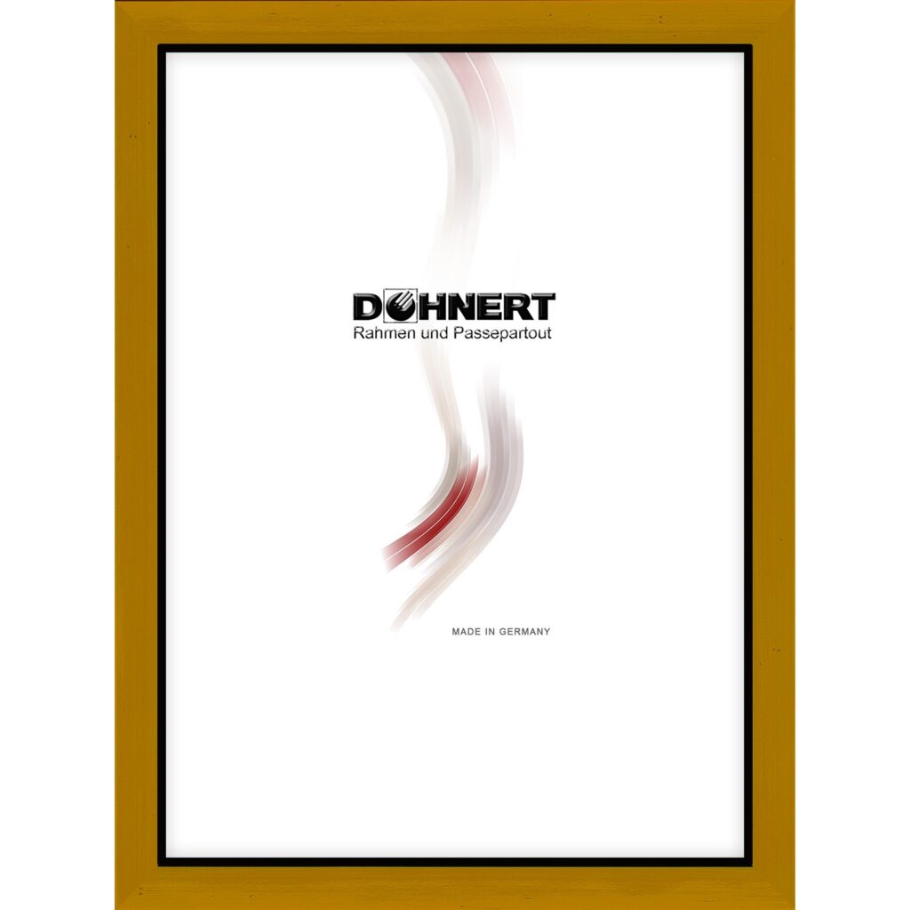 Holzrahmen 11154, gelb-schwarz