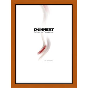 Holzrahmen 11158, orange-schwarz