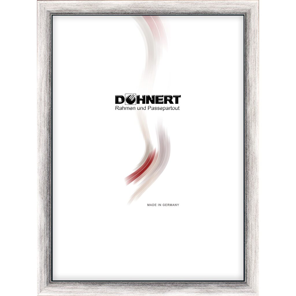 Holzrahmen 11162, silber-schwarz
