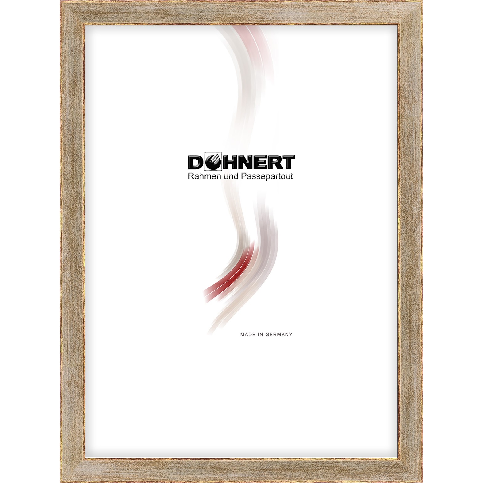 Holzrahmen 11165, altgold-schwarz