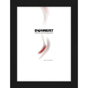 Holzrahmen 11712, mattschwarz