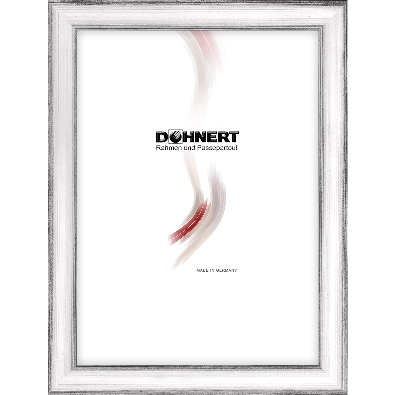 Holzrahmen 11764, silber-schwarz