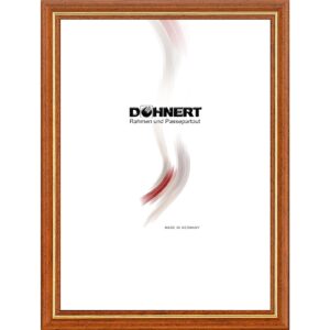 Holzrahmen 12236, kirsche-gold