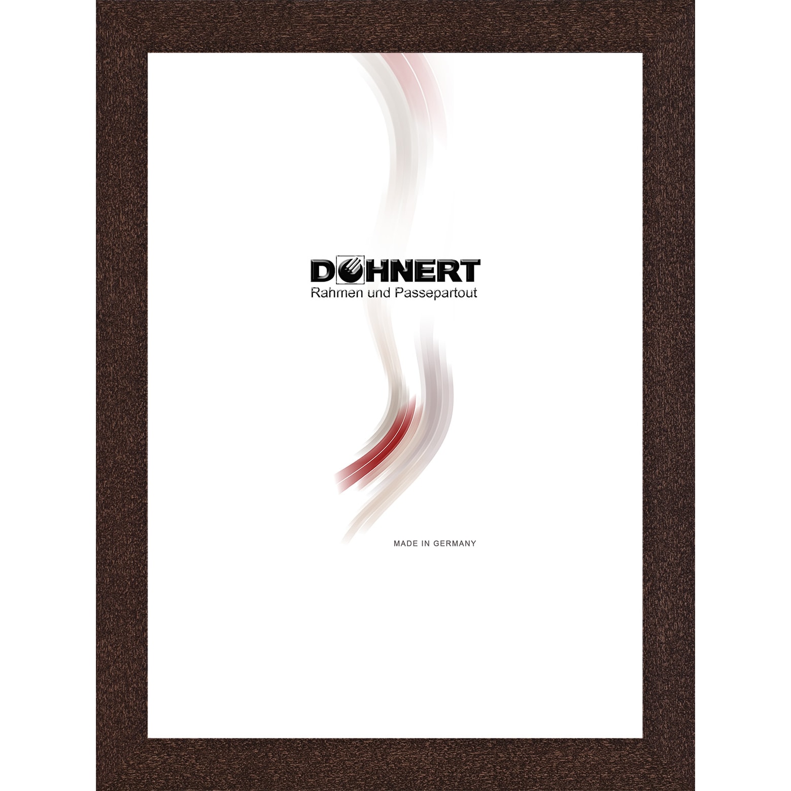 Holzrahmen 13900, buche, braun matt