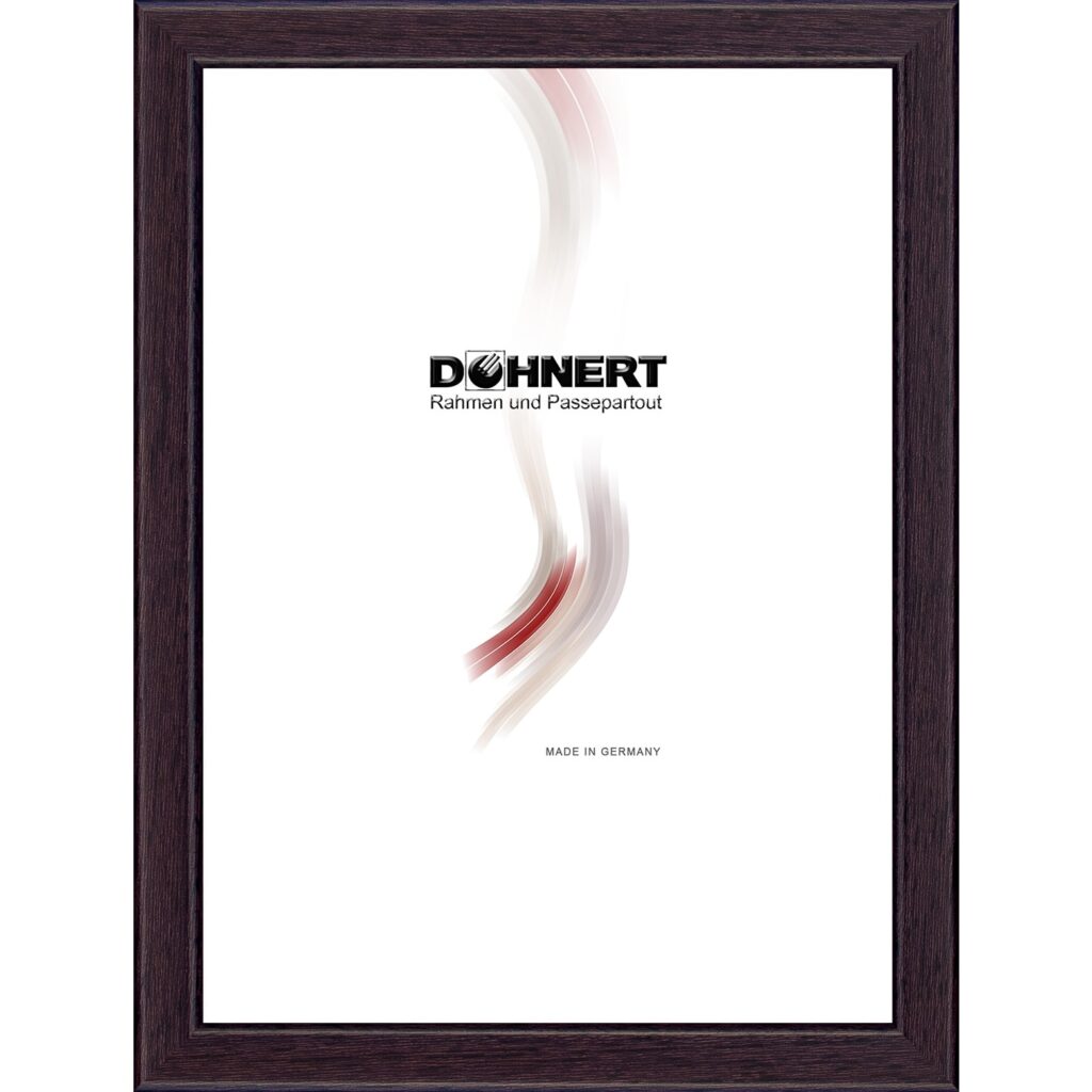 Holzrahmen 14053, pflaume dunkel