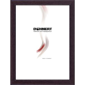 Holzrahmen 14053, pflaume dunkel