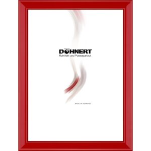 Holzrahmen 14551 ‚Las Vegas‘, signalrot, glänzend