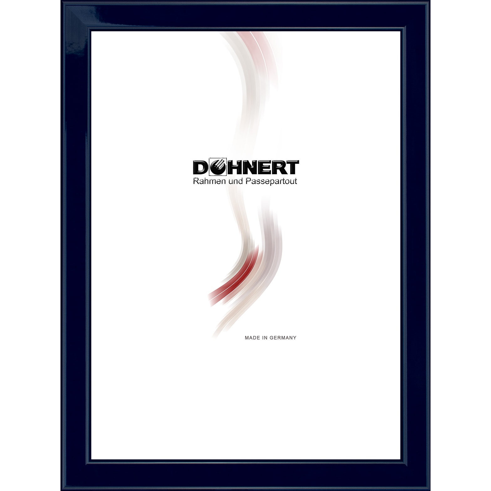 Holzrahmen 14553 'Las Vegas', dunkelblau, glänzend