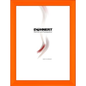 Holzrahmen 14558 ‚Las Vegas‘, signalorange, glänzend