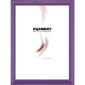 Holzrahmen 14574 ‚Las Vegas‘, pflaume, glänzend