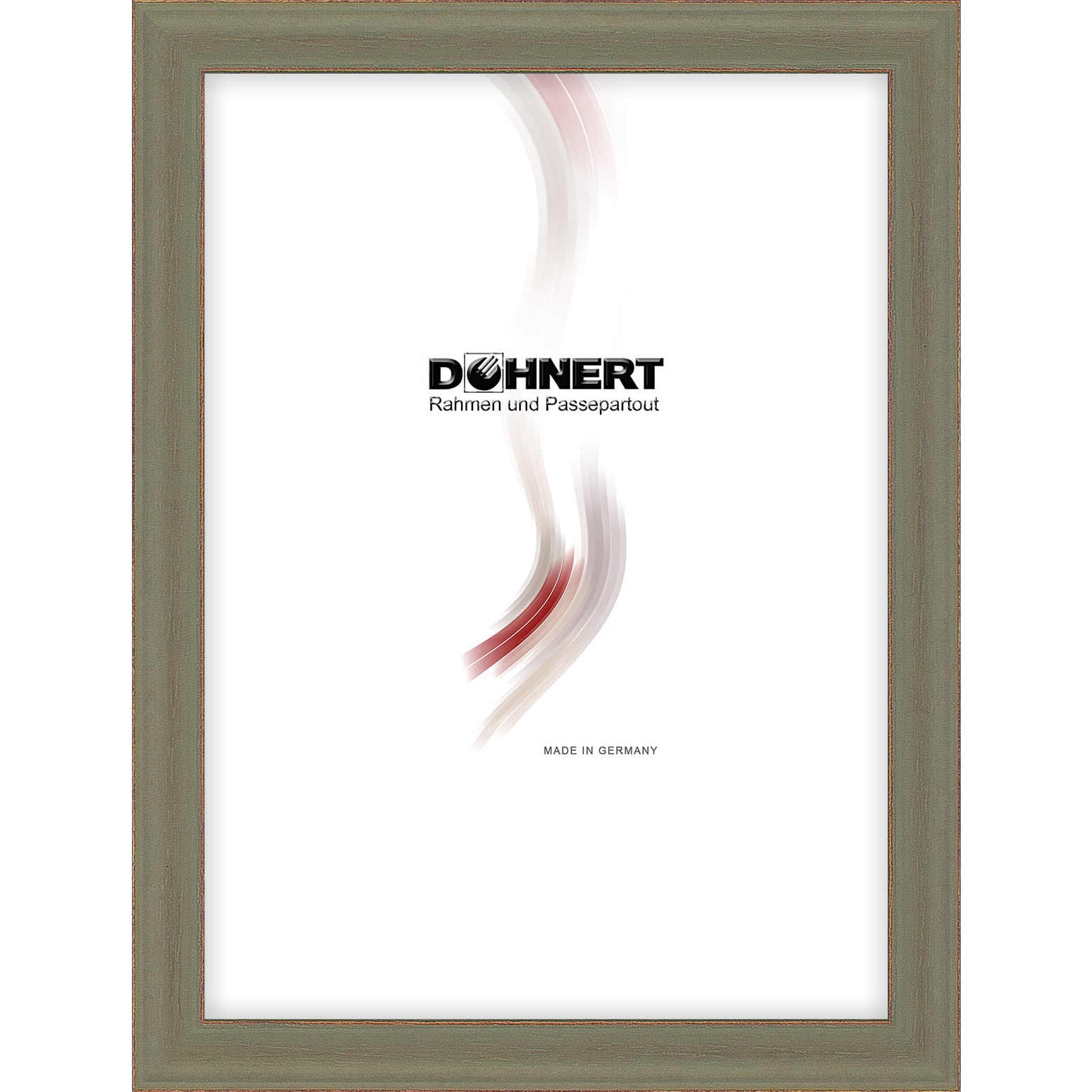 Holzrahmen 14852, olivgrün