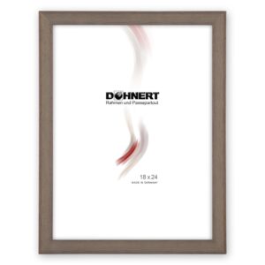 Holzrahmen 16100, braun gebeizt