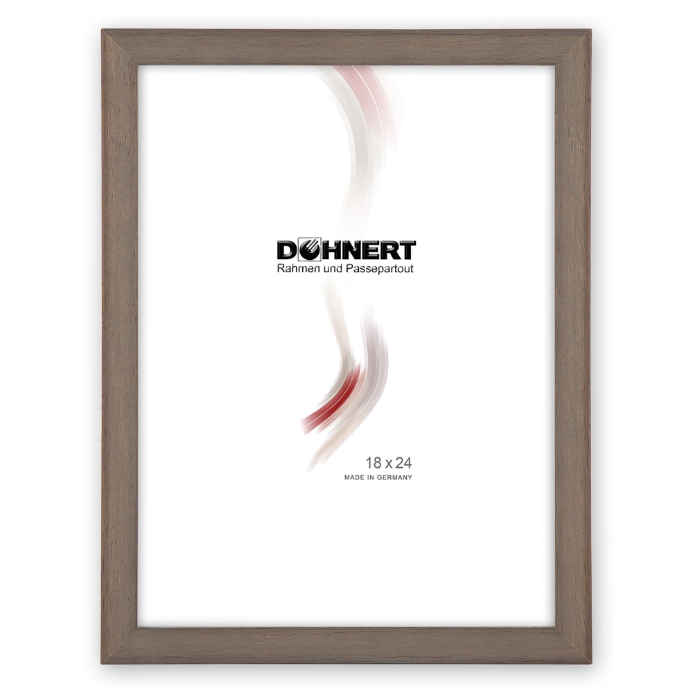 Holzrahmen 16100, braun gebeizt