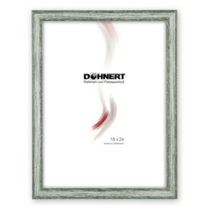 Holzrahmen 16152, grün gekalkt