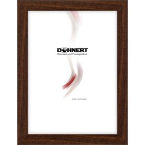 Kunststoffrahmen 16306, braun matt