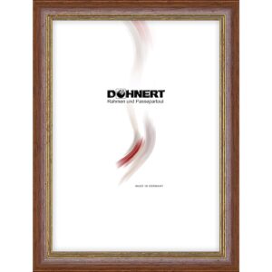 Holzrahmen 16792, braun-gold