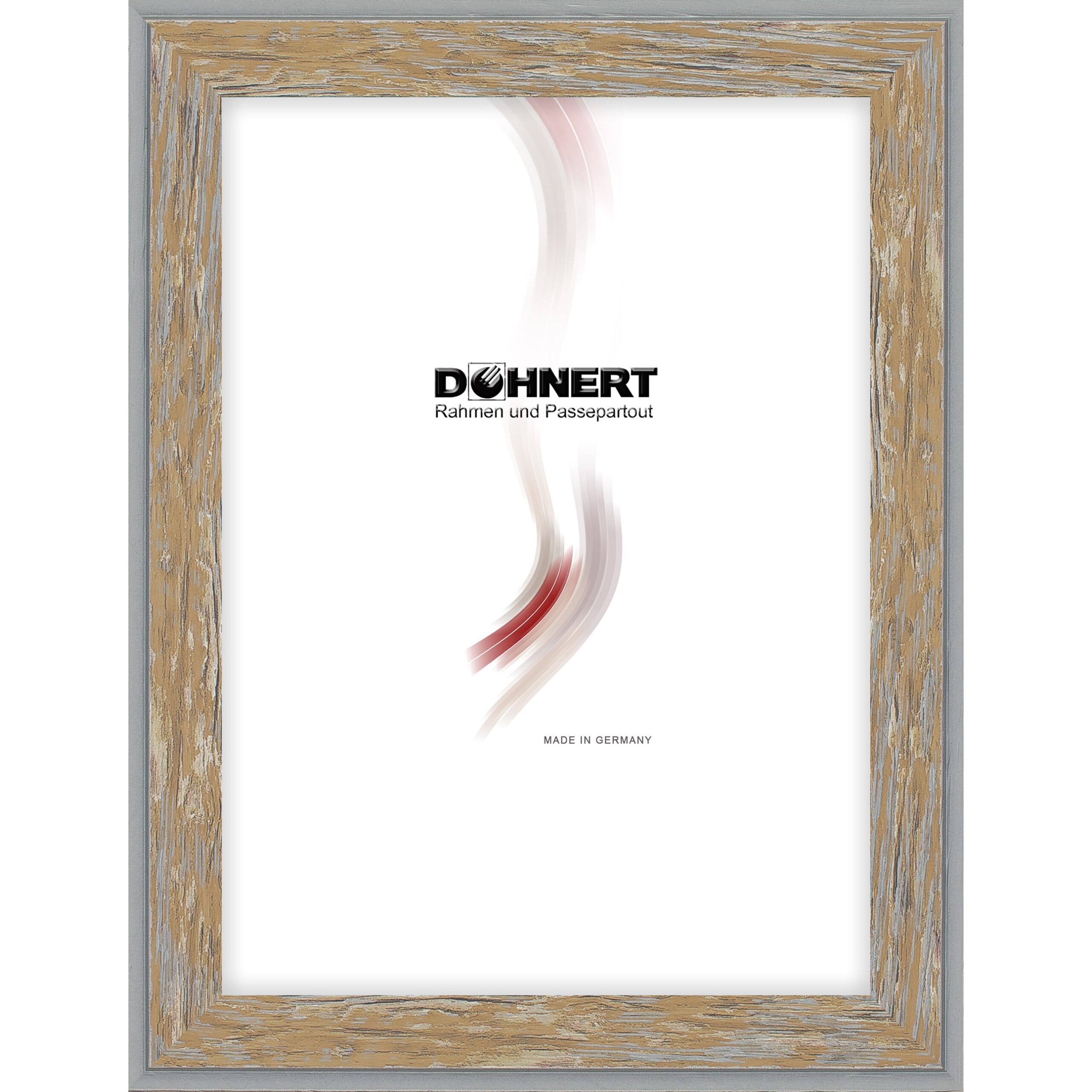 Holzrahmen 16904, braun-gold