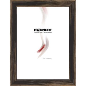 Holzrahmen 17112 ‚Summertime‘, braun, schwarz bemalt