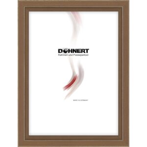 Holzrahmen 17300, rehbraun-dunkelbraun