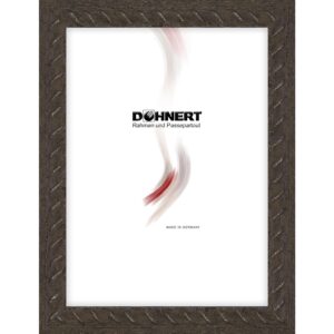 Holzrahmen 17784, rostbraun-armierungsoptik