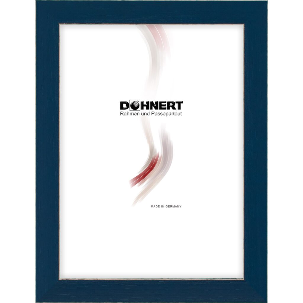 Holzrahmen 18153, dunkelblau