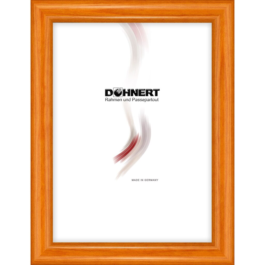 Holzrahmen 19058, orange, glänzend