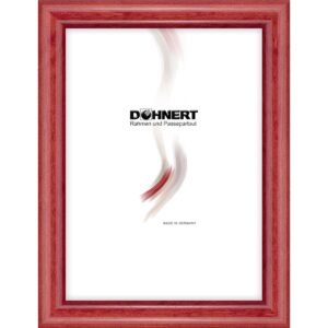 Holzrahmen 19072, dunkelrot,glänzend