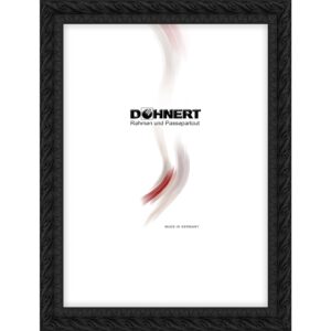 Holzrahmen 19712, schwarz