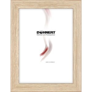 MDF-Rahmen 20080, natur-weiß