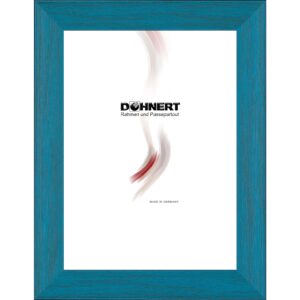 Holzrahmen 21522, kobaltblau-schwarz